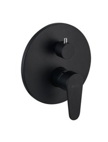 ARTIS INDY 3520NO-000 чёрный матовый - Смеситель скрытого монтажа для ванны и душа.