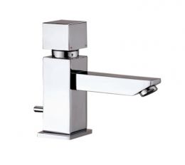 KORDI KD 6401-G01 - Смеситель для раковины,гибкая подводка 600 мм;(сливной мех. klik-klak заказывается отдельно)