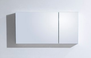 BelBagno LUCE BB1000PAC.TL Tortora Lucido - Зеркальный шкаф c одной подъёмной дверью, одной распашной дверью , 1000x140x500